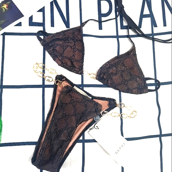 Designer Other - Gucci GG Style bikini
